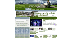 Desktop Screenshot of komp.archnews.pl