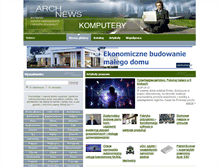Tablet Screenshot of komp.archnews.pl
