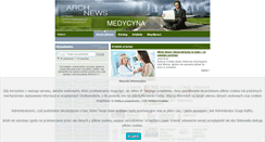 Desktop Screenshot of med.archnews.pl