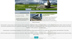 Desktop Screenshot of jedn.archnews.pl