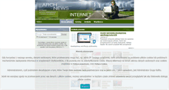 Desktop Screenshot of inet.archnews.pl