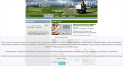 Desktop Screenshot of fina.archnews.pl