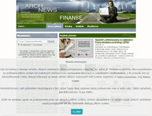 Tablet Screenshot of fina.archnews.pl