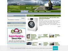 Tablet Screenshot of agtv.archnews.pl