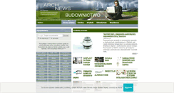 Desktop Screenshot of budo.archnews.pl